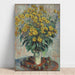 Reproduktion av målningen av jordärtskocka blommor - Claude Monet