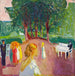 Flirtande i parken - Edvard Munch — vy av konstverket