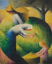 Vendanges - Félix Bonnet — vy av konstverket