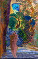 La baigneuse - Félix Bracquemond — vy av konstverket