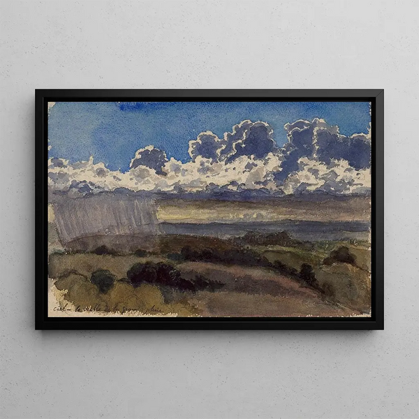 Flix Bracquemond - Rain arriving on the coast.webp