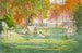 Square de la Mairie du XIVe arrondissement - Félix Brard — vy av konstverket