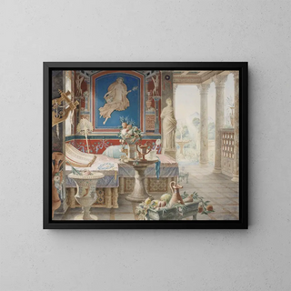 Flix Duban - Architectural Fantasy in the Style of Pompeii.webp