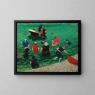 Flix Vallotton - La baignade  Etretat.webp
