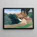 Souvenir de Romanel - Félix Vallotton — inramlat konstverk på väggen