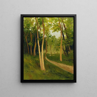 Flix Vallotton - Track In The Bois De Boulogne.webp
