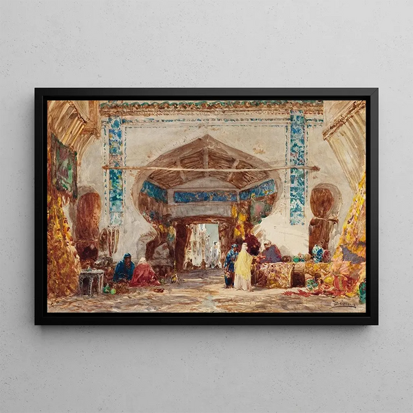 Flix Ziem - Bazar Constantinople.webp