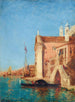 kyrkan Gesuati i Venedig - Félix Ziem — vy av konstverket