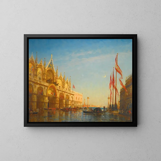 Flix Ziem - Inondations Sur La Place Saint Marc Venise.webp