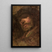 Le Tambour tête d'homme d'après Rembrandt - Félix Ziem — inramlat konstverk på väggen
