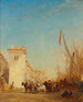 Le quai Saint - Jean à Marseille - Félix Ziem — vy av konstverket