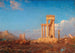 Ruiner av Palmyra - Félix Ziem — vy av konstverket