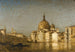 San Simeone Piccolo vid sidan av Grand Canal, Venedig - Félix Ziem — vy av konstverket