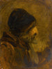 en mans huvud efter Rembrandt - Félix Ziem — vy av konstverket