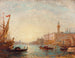 Venise, Dogepalatset - Félix Ziem — vy av konstverket