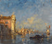 Venise, Église des Gesuati - Félix Ziem — vy av konstverket
