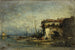 Vue d'Italie la vieille porte - Félix Ziem — vy av konstverket