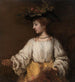 Flora - Rembrandt van Rijn — vy av konstverket