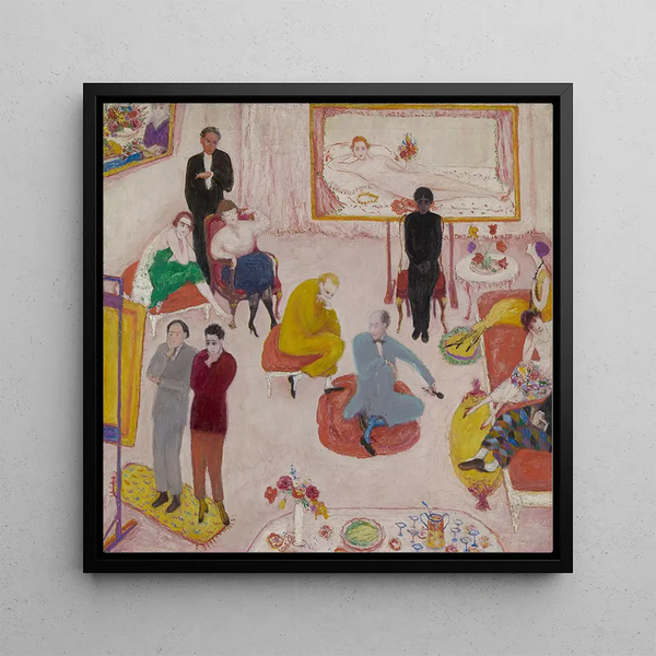 Målning Soirée de Studio - Florine Stettheimer | Konsttryck