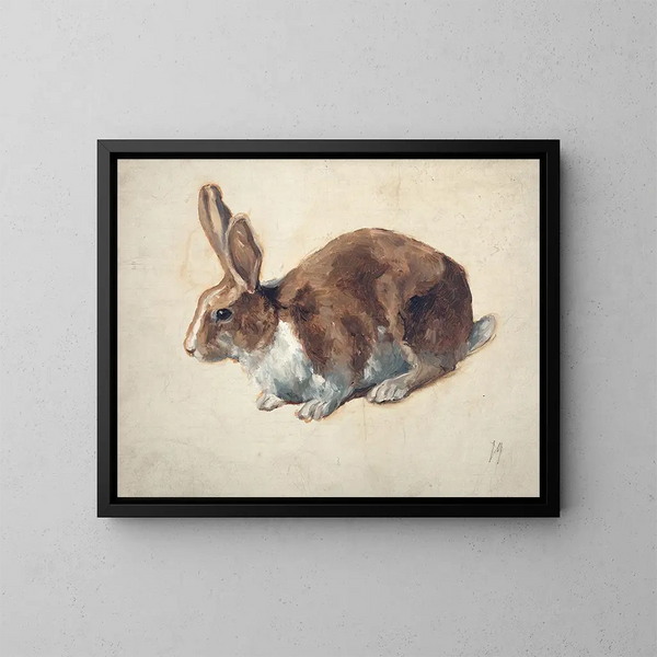 Lapin - Floris Verster — inramlat konstverk på väggen