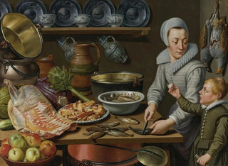 Floris van Schooten - Kitchen Scene.webp