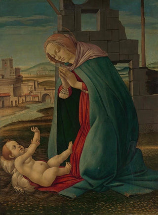 Follower Of Botticelli - The Nativity.webp