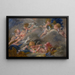Putti - Ecole de François Boucher — inramlat konstverk på väggen
