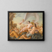 Le Triomphe de Vénus - Ecole de François Boucher — inramlat konstverk på väggen