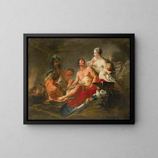 Follower Of Franois Boucher - Venus In The Forge Of Vulcan.webp