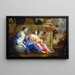 Les Muses Uranie et Calliope - Ecole de Simon Vouet — inramlat konstverk på väggen