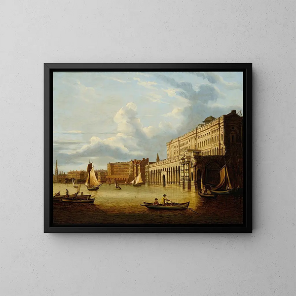 Maison de Somerset - Ecole de Sir John Dean Paul — inramlat konstverk på väggen