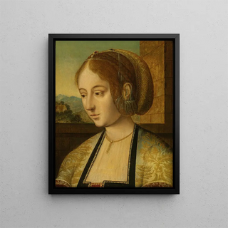 Follower Of The Master Of The Holy Blood - Portrait Of A Young Lady.webp