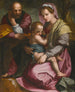 La Sainte Famille - École d'Andrea del Sarto — vy av konstverket