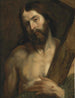 Le Christ avec la croix - École d'Antoine van Dyck — vy av konstverket