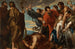 Moïse och den brinnande ormen - Antikvitetsskolan av Antoine van Dyck — vy av konstverket