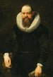 Portrait av en man - Ecole d'Antoine van Dyck — vy av konstverket
