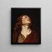 Saint Jean l'Évangéliste - Antoine van Dyck-skolan — inramlat konstverk på väggen