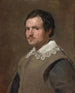 Porträtt av en ung man - Diego Velázquez skola — vy av konstverket