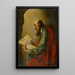 Saint Paul - Ecole de Guercino — inramlat konstverk på väggen