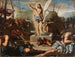 La Résurrection du Christ - Ecole de Jacopo Tintoretto — vy av konstverket