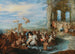 Festin des dieux med bröllopet mellan Neptune och Amphitrite - Jan Brueghel den Äldre skola — vy av konstverket