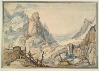 Follower of Jan Brueghel the Elder - Mountainous Landscape.webp