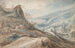 landskapsbild med berg, by i dalen och fjärrutsikt - Jan Brueghel den äldre skola — vy av konstverket