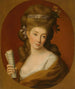 porträttet av Elisabeta Potocka - Marie-Louise Élisabeth Vigée Le Brun skola — vy av konstverket