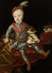 Porträtt av ärkehertig Joseph av Habsburg 1741-1790, senare kejsare Joseph II - Martin van Meytens den Yngres skola — vy av konstverket