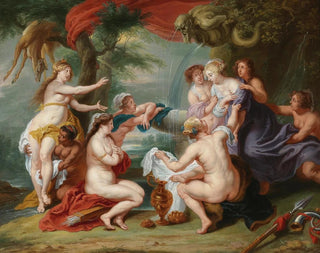 Follower of Peter Paul Rubens - Diana discovering Callistos pregnancy.webp