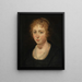 Tête de jeune fille - École de Peter Paul Rubens — inramlat konstverk på väggen