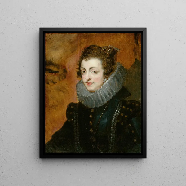 Follower of Peter Paul Rubens - Portrait of Isabella of Bourbon.webp