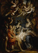 L'Adoration des bergers - Ecole de Peter Paul Rubens — vy av konstverket
