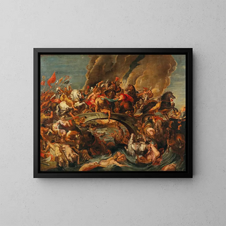 Follower of Peter Paul Rubens - The Battle Of The Amazons.webp